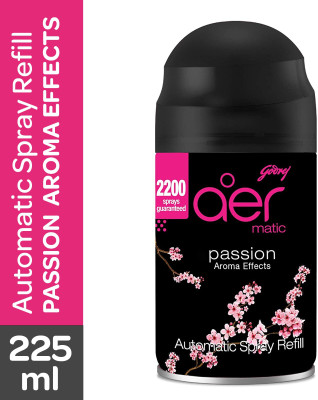 Godrej Aer Matic Room Freshener -Passion Refill Refill Passion 225ml(225 ml)
