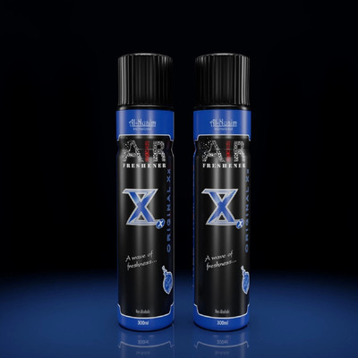 Al-Nuaim Original XX Alcohol Free Air Freshener | Room Freshner Spray Original XX Air Freshener - 300ml (Pack Of 2)| Alcohol Free Air Freshener(2 x 300 ml)
