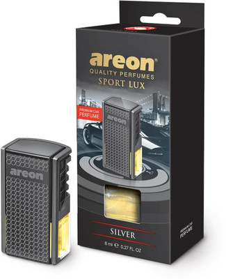 areon Silver Car Freshener Diffuser Set Car Premium Perfume(50 ml)
