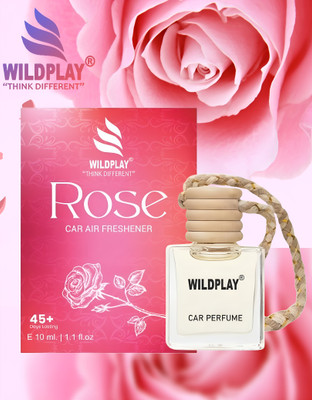 Formless Rose Hanging Car Pod Perfume Car Freshener Diffuser Hanging Car Perfume(10 ml)