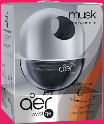 Godrej Musk Car Freshener Car Freshener Diffuser Aer_Twist200(45 g)