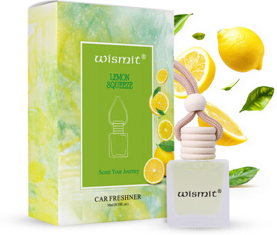Wismit Lemon Car Freshener Diffuser Car Freshener Diffuser | Car Hanging Perfume with Premium Look(10 ml)