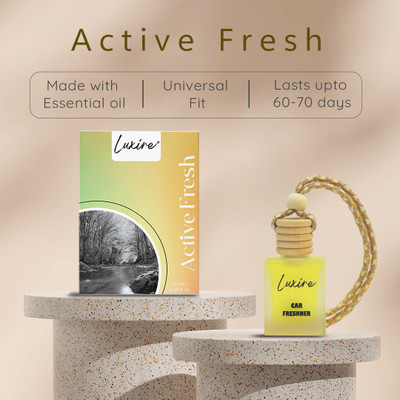 LUXIRE ACTIVE-FRESH Car Freshener Diffuser LX_05PRM(10 ml)