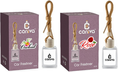 Cariiva ORCHID-ROSE Car Freshener Diffuser CR_02(2 x 10 ml)