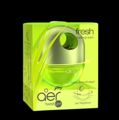 Godrej aer twist car air freshener fresh lush green Car Freshener Diffuser(45 g)