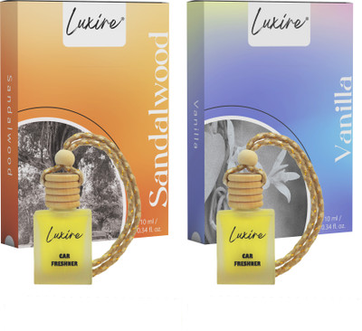 LUXIRE SANDALWOOD Car Freshener Diffuser LX02(2 x 10 ml)
