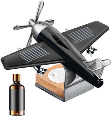 Fruitcolor ™ Solar plane Car Perfume Diffuser/Dispenser Rotation Fan Aeroplane Glider Car Freshener(1 Units)