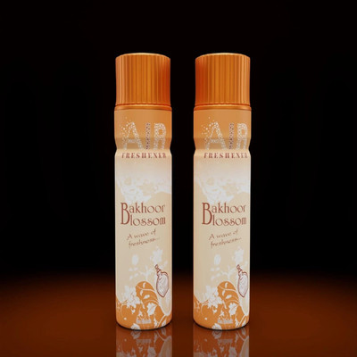 Al-Nuaim Bakhoor Blossom Alcohol Free Air Freshener | Room Freshener Spray Bakhoor BlossomAir Freshener - 300ml (Pack Of 2)| Alcohol Free Air Freshener(2 x 300 ml)