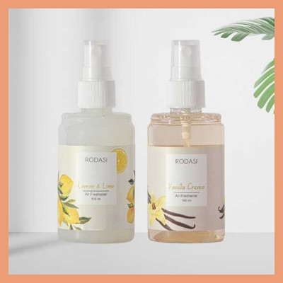 RODASI LEMON LIME VANILLA Car Freshener Spray FK_New_10011235-FLLVC100ML(2 x 100 ml)