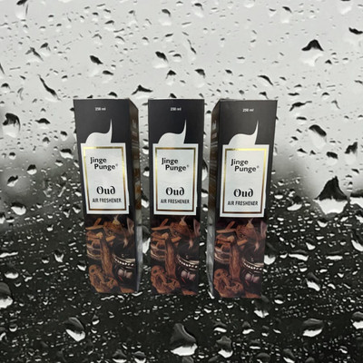 Jinge Punge OUD Room Car Freshener Spray OUD Room Air Freshener ( pack of 3 )(3 x 250 ml)