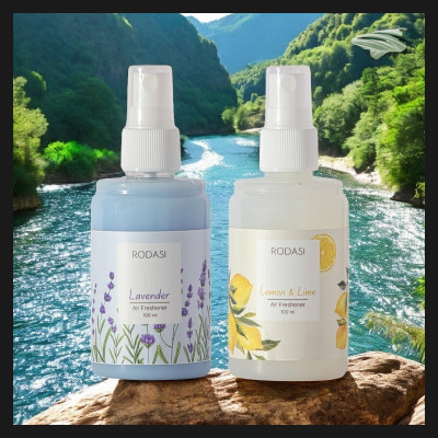 RODASI LAVENDER LEMON LIME Car Freshener Spray RDS_48-FLVLL100ML(2 x 100 ml)