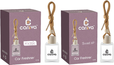 Cariiva MUSK-SWEETAIR Car Freshener Diffuser CR_02(2 x 10 ml)