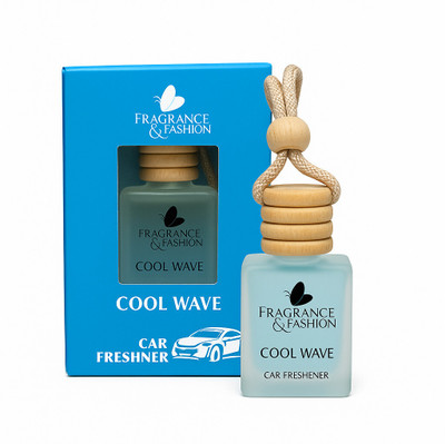Fragrance & Fashion Aquatic Car Freshener Diffuser Cool Wave car freshner(10 ml)
