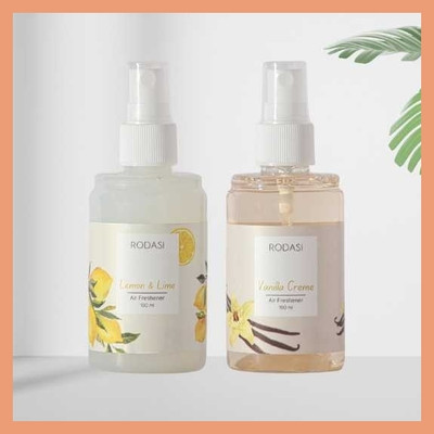 RODASI LEMON LIME VANILLA Car Freshener Spray FK_New_10011205-FLLVC100ML(2 x 100 ml)
