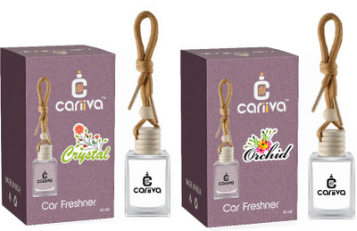 Cariiva CRYSTAL-ORCHID Car Freshener Diffuser CR_02(2 x 10 ml)