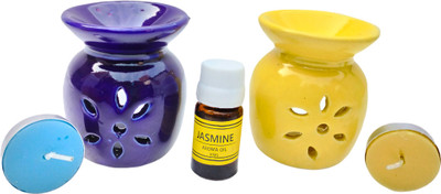 oberlo Jasmine Diffuser Set Home & Office Use(2 x 1 Units)