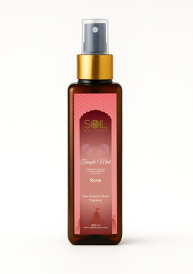 SOIL NATURALS ROSEW Spray Temple Mist Non-Alcoholic Ritual Spray ROSEW (Pack of 1) 100ml(100 ml)