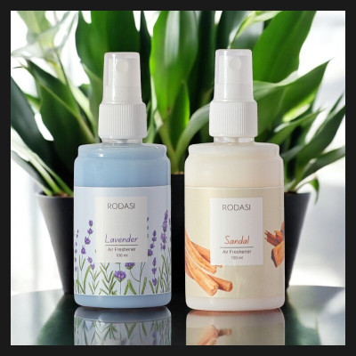 RODASI LAVENDER SANDAL Car Freshener Spray RDS_FLVSD100ML_153(2 x 100 ml)