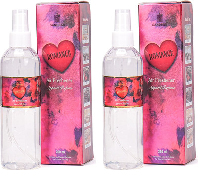 Sandbar FLORAL Spray ROMANCE AIR FRESHNER 250ML EACH,PACK OF 2(2 x 250 ml)