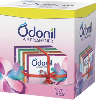 Odonil lavender,, misty rose, jasmine, orchid dew Car Freshener Blocks mt(4 x 1 Units)