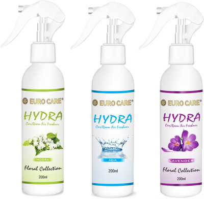Euro Care Aqua, Mogra, Lavender Spray Aqua-Mogra-Lavender-Scent(600 ml)