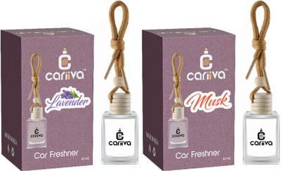 Cariiva LAVENDER-MUSK Car Freshener Diffuser CR_02(2 x 10 ml)