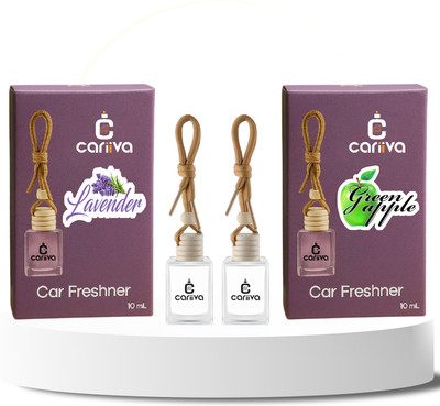 Cariiva LAVENDER - GREEN APPLE Car Freshener Diffuser CR_02(2 x 10 ml)