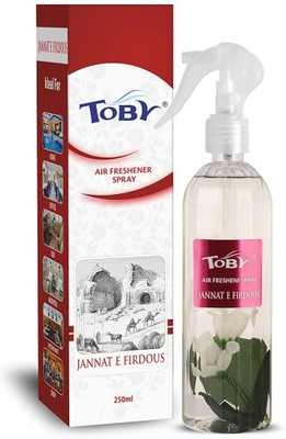 TOBY JANNAT E FIDROUS ROOM Spray JANNAT E FIDROUS AIR FRESHENER Spray (2 x 250 ml)(250 ml)