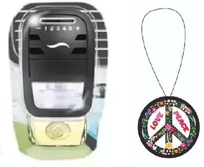 Ambipur Exotic Jasmine Car Freshener Paper Air freshener hanging Diffuser, Blocks, Diffuser Set Exotic Jasmine Car Freshener Starter Kit Car Freshener (7.5 ml) with Paper Air freshener hanging(7.5 ml)