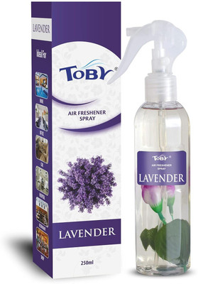 TOBY LAVENDER ROOM Car Freshener Spray LAVENDER AIR FRESHENER Spray (2 x 250 ml)(250 ml)