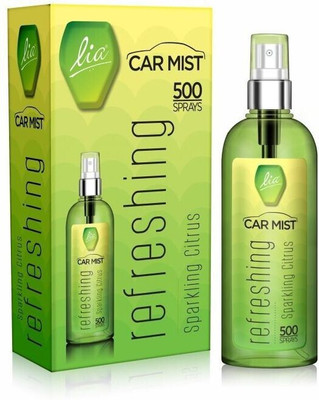 Lia Sparkling Citrus Car Freshener Spray Car Mist(100 ml)