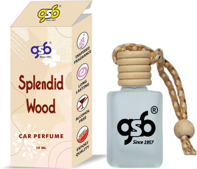 GANDHI SUGANDH BHANDAR Splendid Wood Hanging Air Freshener Inspired From Splendid Wood Ysl Car Freshener Diffuser splendidwoodcar(10 ml)