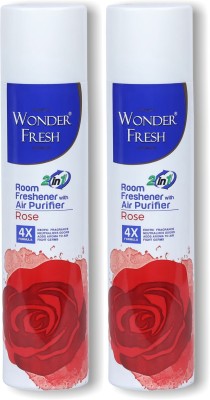 wonder fresh Rose Spray(2 x 250 ml)