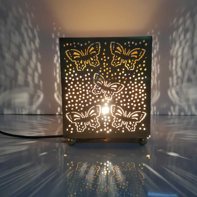 R.R.V. International Lemon Grass Diffuser/Burner Aroma Oil Decorative Electric Aroma Diffuser (Burner) for Home with 10ml Aroma Oil_ R 1984(10 ml)
