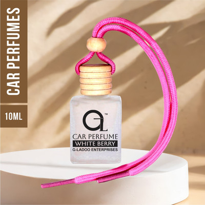 G-LADOO ENTERPRISE White Berry Car Freshener Diffuser Car Hanging Perfume with White Berry Fragrance – Long-Lasting Aroma Freshener for Car Interior, 10 ml Glass Bottle with Wooden Cap(10 ml) G-LADOO ENTERPRISE White Berry Car Freshener Diffuser Car Hanging Perfume with White Berry Fragrance – Long-Lasting Aroma Freshener for Car Interior, 10 ml Glass Bottle with Wooden Cap(10 ml)