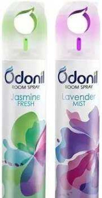 Odonil JASMINE FRESH | LAVENDER MIST | LONG LASTING FRAGRANCE | 220ML * 2 Spray jasmine fresh + lavender mist(2 x 220 ml) Odonil JASMINE FRESH | LAVENDER MIST | LONG LASTING FRAGRANCE | 220ML * 2 Spray jasmine fresh + lavender mist(2 x 220 ml)