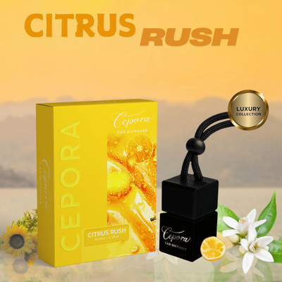 Cepora Citrus Rush Car Hanging Perfume Car Freshener Diffuser Citrus Rush(10 ml)