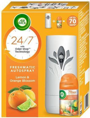 Airwick Lemon & orange blossom Automatic Spray Freshmatic automatic lemon & orange Blossom Automatic Spray, Refill(250 ml)