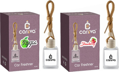 Cariiva GREEN APPLE - STRAWBERRY Car Freshener Diffuser CR_02(2 x 10 ml)