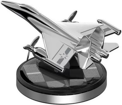 SRPHERE Organic Car Freshener Diffuser FIGHTER PLANE PERFUME SILVER(5 ml)