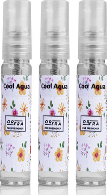 ORFRA Cool Aqua Car Freshener Spray Cool Aqua Car Freshener Air Spray, Pack of 3(3 x 10 ml)