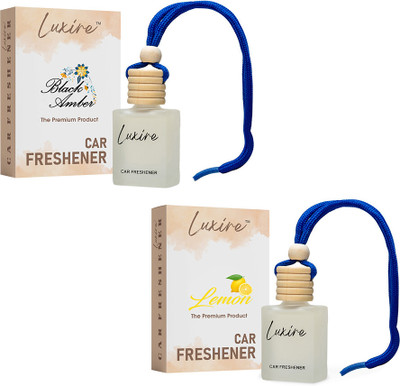 LUXIRE BLACKAMBER, LEMON Car Freshener Diffuser LX-CP(2 x 10 ml)