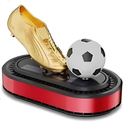 Budwill ® Golden Boot Football Design With Solar Energy Car Dashboard Perfume Diffuser Set(50 ml)