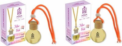 Aqua Active Fresh Car Freshener Diffuser Active Fresh Fragrance - 2Pcs Car Freshener Diffuser(2 x 7.5 ml)