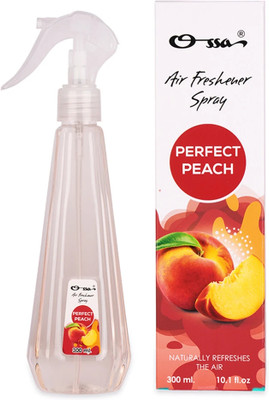 OSSA Perfect Peach Air Freshener Long Lasting Home Fragrance For Home And Office Car Freshener Spray Perfect Peach Air Freshener Long Lasting Home Fragrance For Home And Office(300 ml)