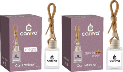 Cariiva MOGRO-SANDALWOOD Car Freshener Diffuser CR_02(2 x 10 ml)