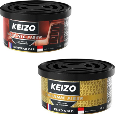 Keizo Kiezo Gold, Nouveau Car Car Freshener Blocks KZ-KG/NC/P2(2 x 50 g)