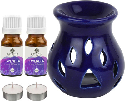 Aatiutik Lavender Diffuser Set AT-2TL_BLUETDIF_2LV(5 x 4 ml)