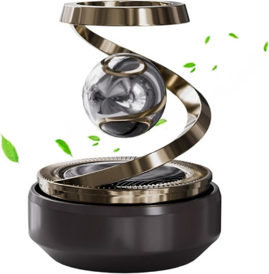 SVIVA Floral Diffuser Set Stylish Solar Rotating Car Air Freshener Refillable Dashboard Air Purifier(200 ml)