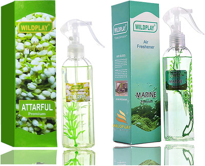 Formless Attarful & Marine Room Air Freshener Car Freshener Spray Attarful & Marine 250ml Each(2 x 250 ml)